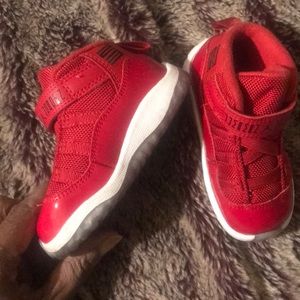 Red and white 7c Jordan’s